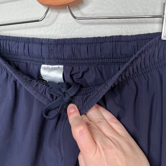 Barbell Apparel Mens Navy Blue Athletic Linerless Gym Shorts Medium - Picture 8 of 9